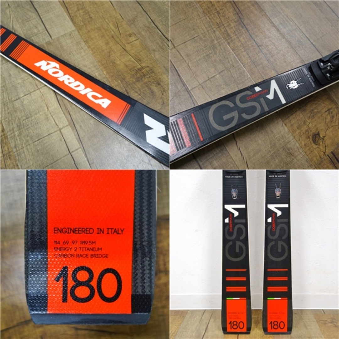 ノルディカ NORDICA DOBERMANN GS M RB PISTON 180cm ノルディカ NORDICA DOBERMANN GS M RB PISTON 180cm