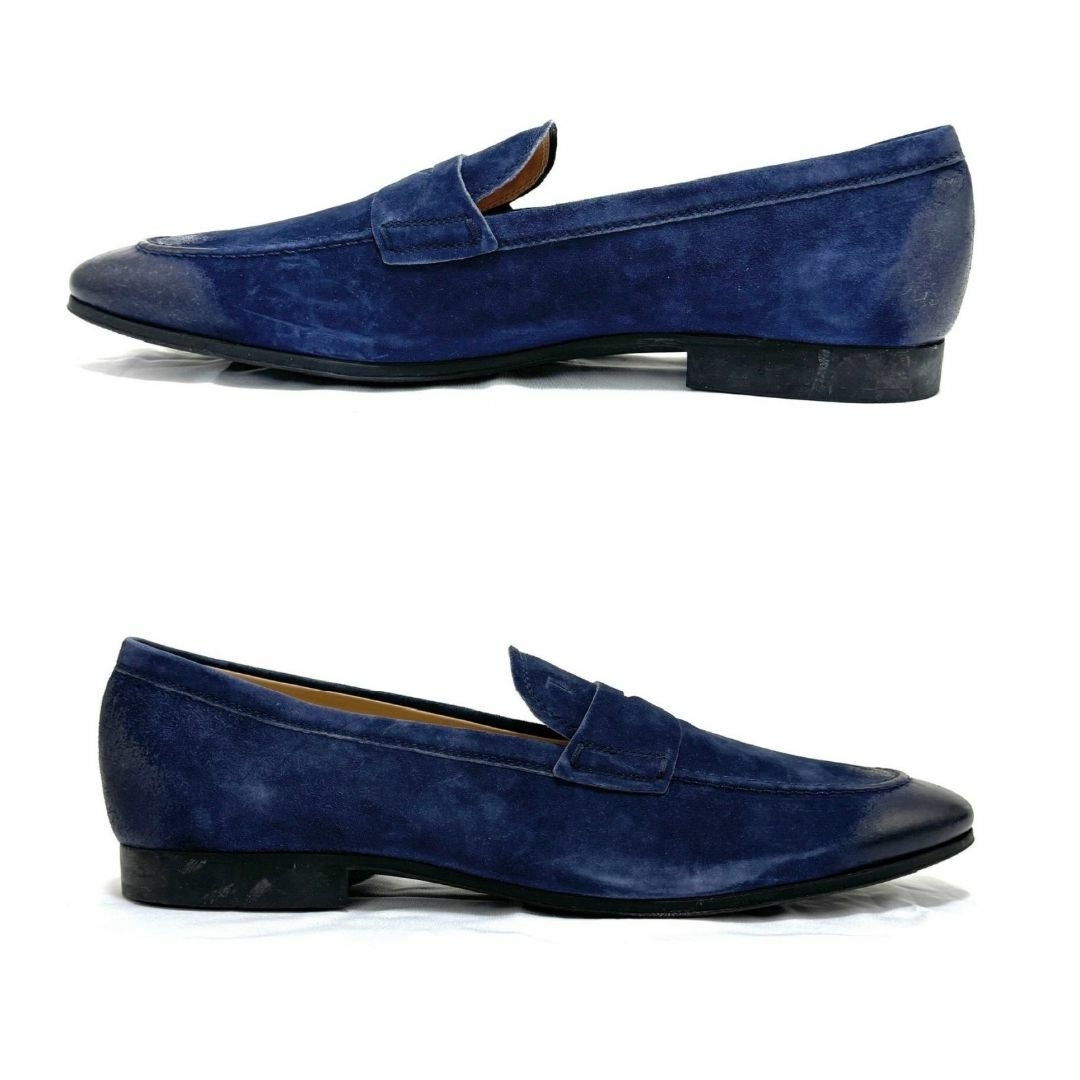 TOD'S - トッズ ローファー 靴 シューズ ネイビー ブルー TOD'S - トッズ ローファー 靴 シューズ ネイビー ブルー