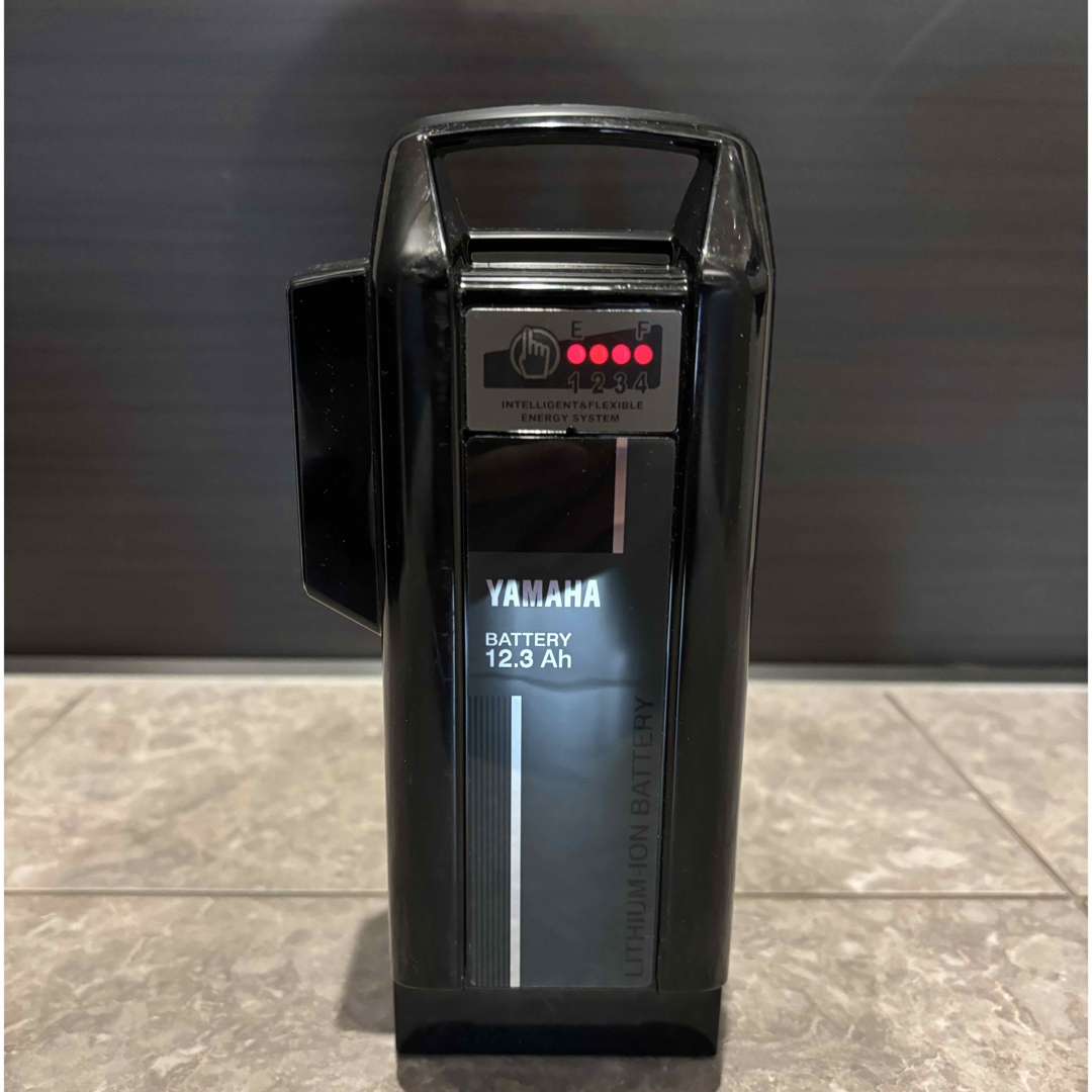 YAMAHA(ヤマハ)リチウムイオンバッテリー12.3Ah Black(極美品 YAMAHA(ヤマハ)リチウムイオンバッテリー12.3Ah Black(極美品
