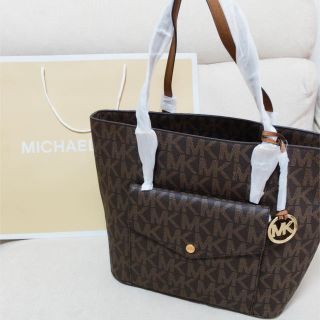 マイケルコース(Michael Kors)の新品！MICHAEL KORS トートバッグ♡ブラウン(トートバッグ)