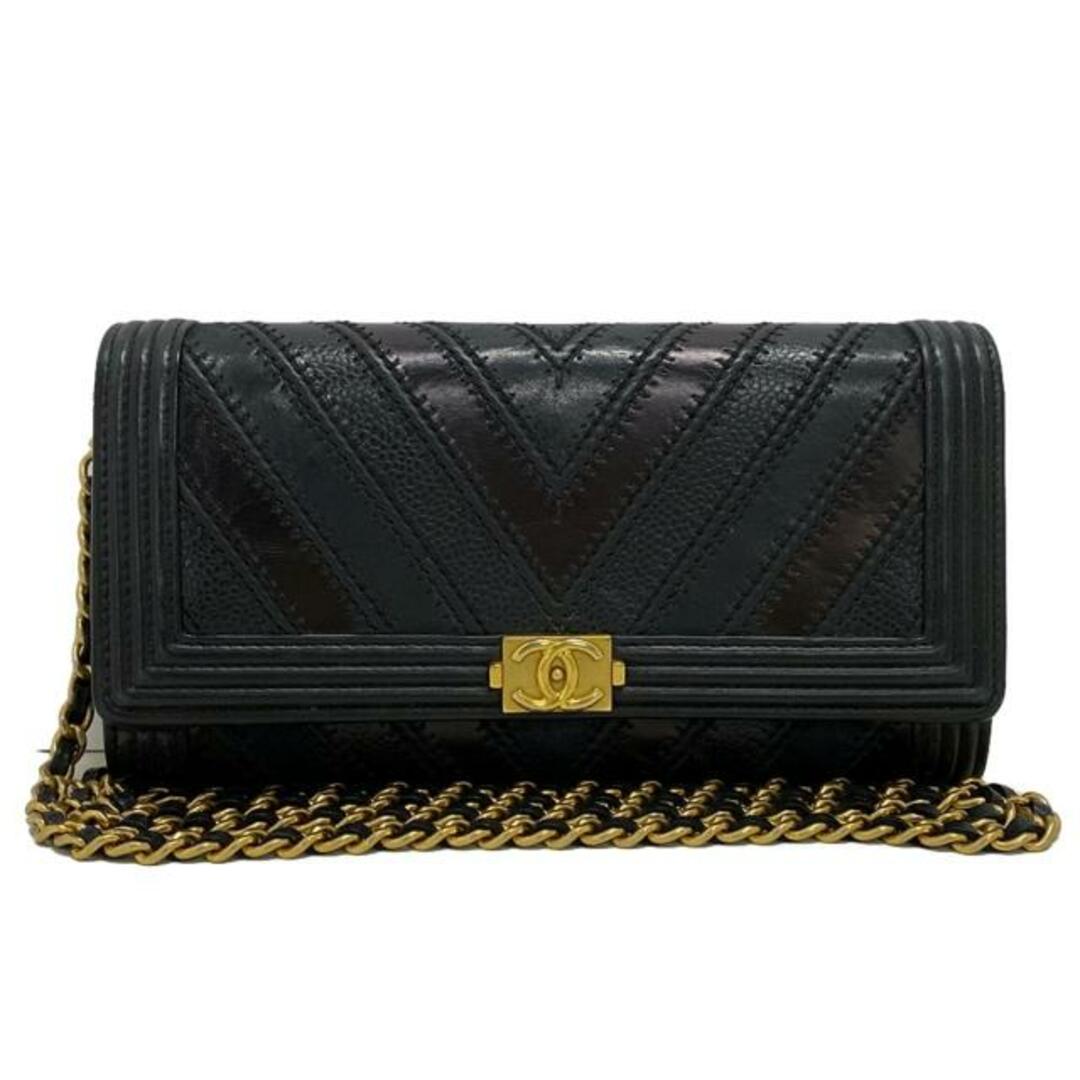 CHANEL(シャネル) 財布美品 ボーイシャネル/Vステッチ CHANEL(シャネル) 財布美品 ボーイシャネル/Vステッチ