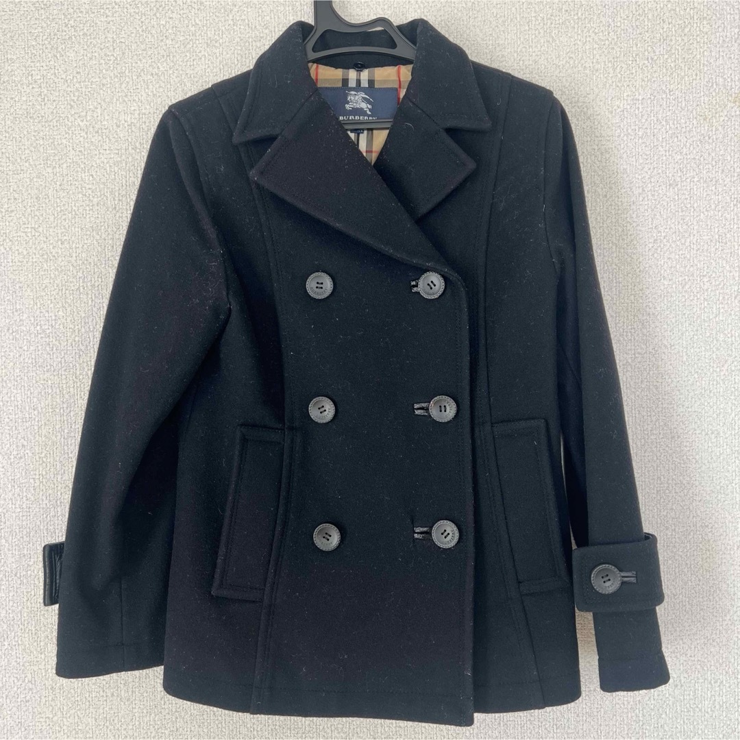 BURBERRY(バーバリー)黒ショートコート140cm BURBERRY(バーバリー)黒ショートコート140cm
