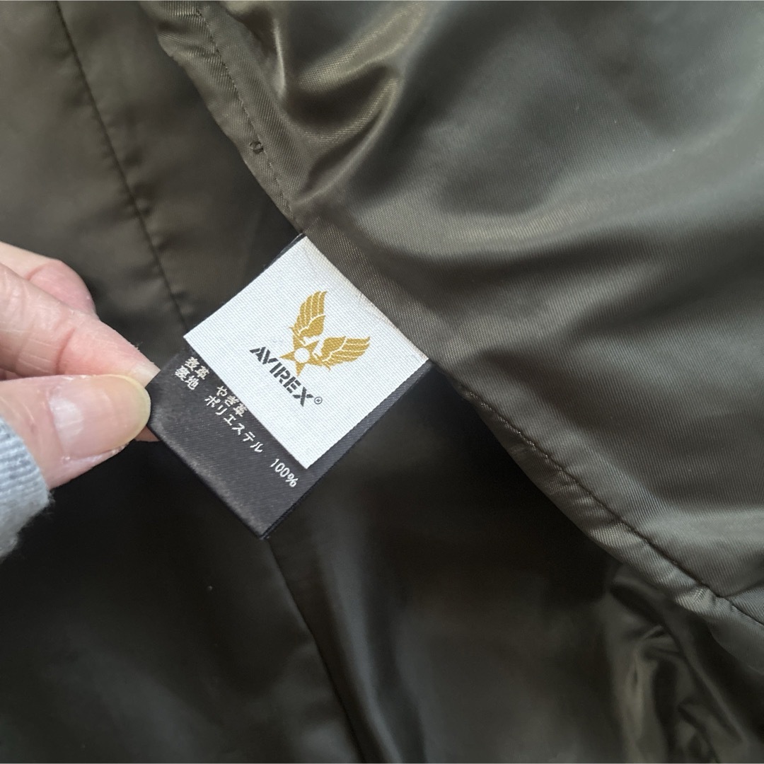 AVIREX - 美品 AVIREX アビレックス レザージャケット シングル AVIREX - 美品 AVIREX アビレックス レザージャケット シングル