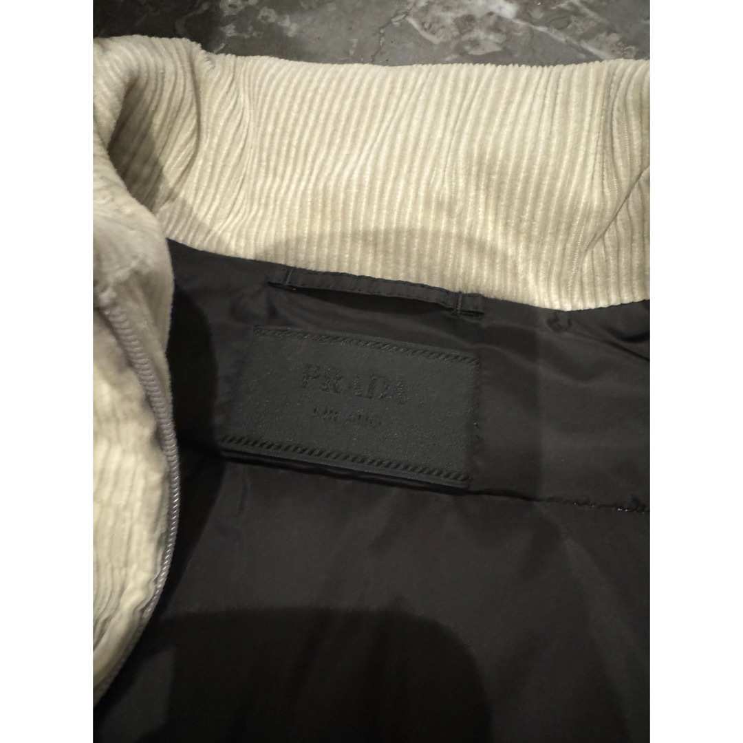 PRADA - プラダ ダウンベスト コーデュロイ SGB033 PRADAの通販 PRADA - プラダ ダウンベスト コーデュロイ SGB033 PRADAの通販