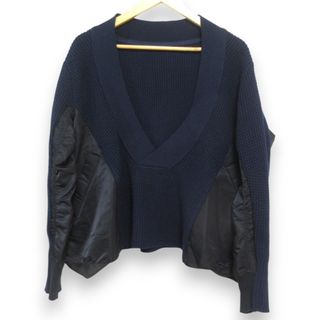 sacai サカイ ニット セーター 21-05866 レディース 数回着用 sacai サカイ ニット セーター 21-05866 レディース 数回着用