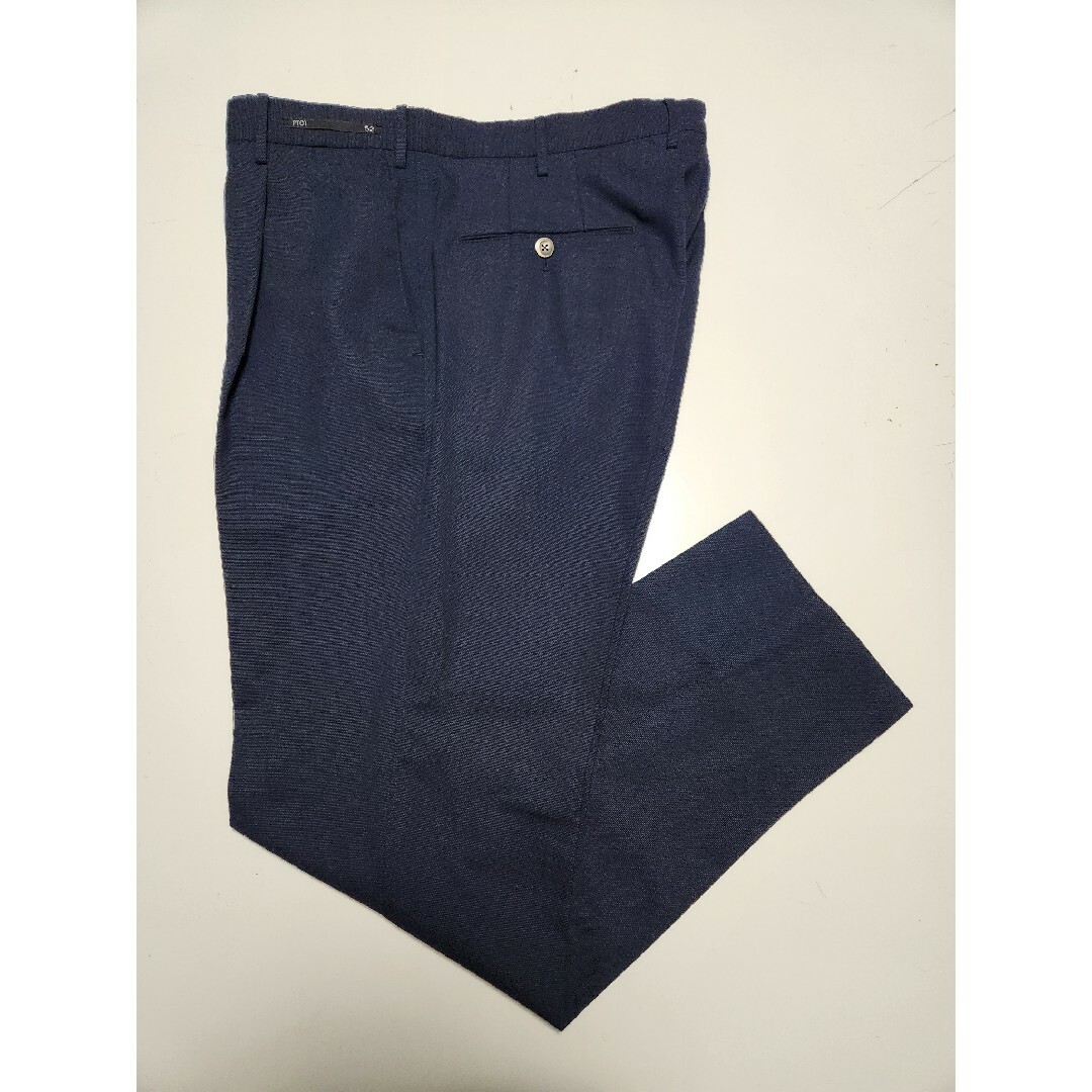PT01 - 【美品】PT01 TRAVELLER EVO ラナウール混 紺 52 春夏の PT01 - 【美品】PT01 TRAVELLER EVO ラナウール混 紺 52 春夏の