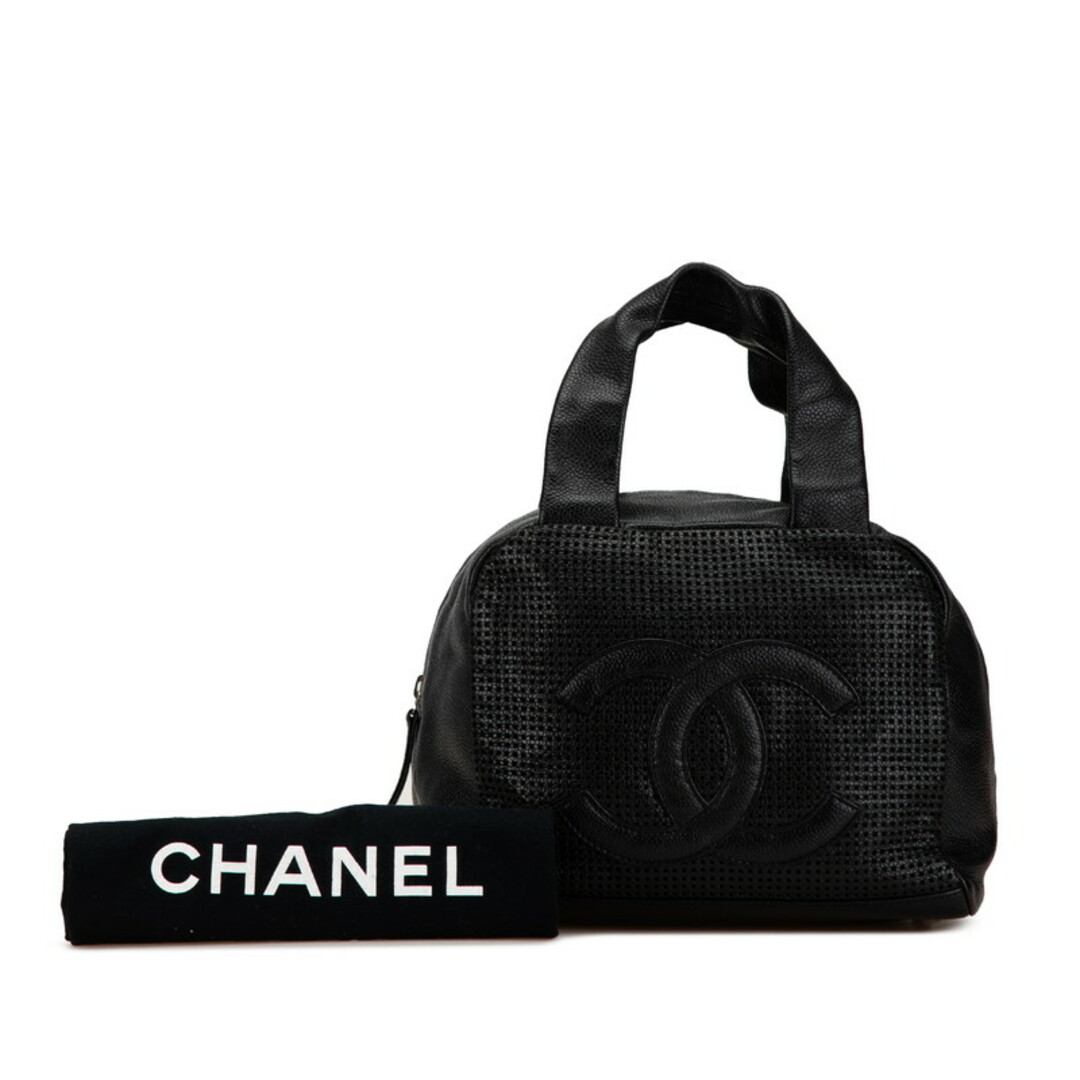 CHANEL - 美品 シャネル ココマーク メッシュ ハンドバッグ ミニ CHANEL - 美品 シャネル ココマーク メッシュ ハンドバッグ ミニ