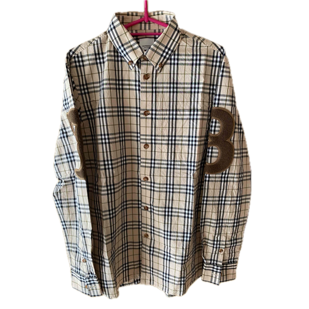 BURBERRY - 正規 BURBERRY バーバリー ノバチェック TB シャツの BURBERRY - 正規 BURBERRY バーバリー ノバチェック TB シャツの
