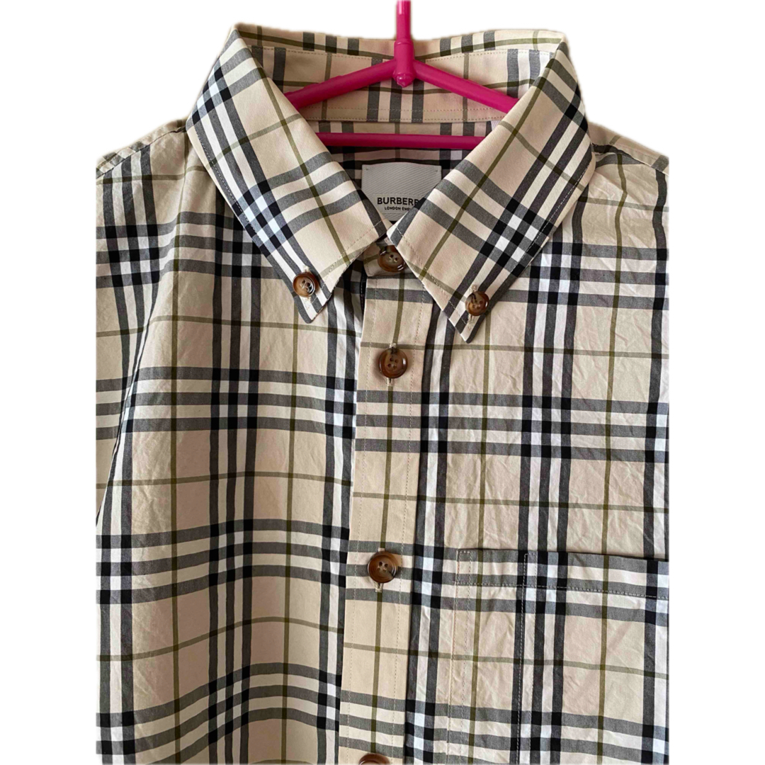 BURBERRY - 正規 BURBERRY バーバリー ノバチェック TB シャツの BURBERRY - 正規 BURBERRY バーバリー ノバチェック TB シャツの