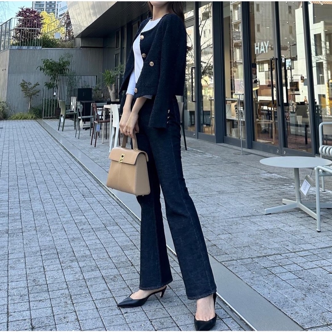 moussy - 新品 MOUSSY MVS FLARE フレアデニム 23インチ ワン moussy - 新品 MOUSSY MVS FLARE フレアデニム 23インチ ワン
