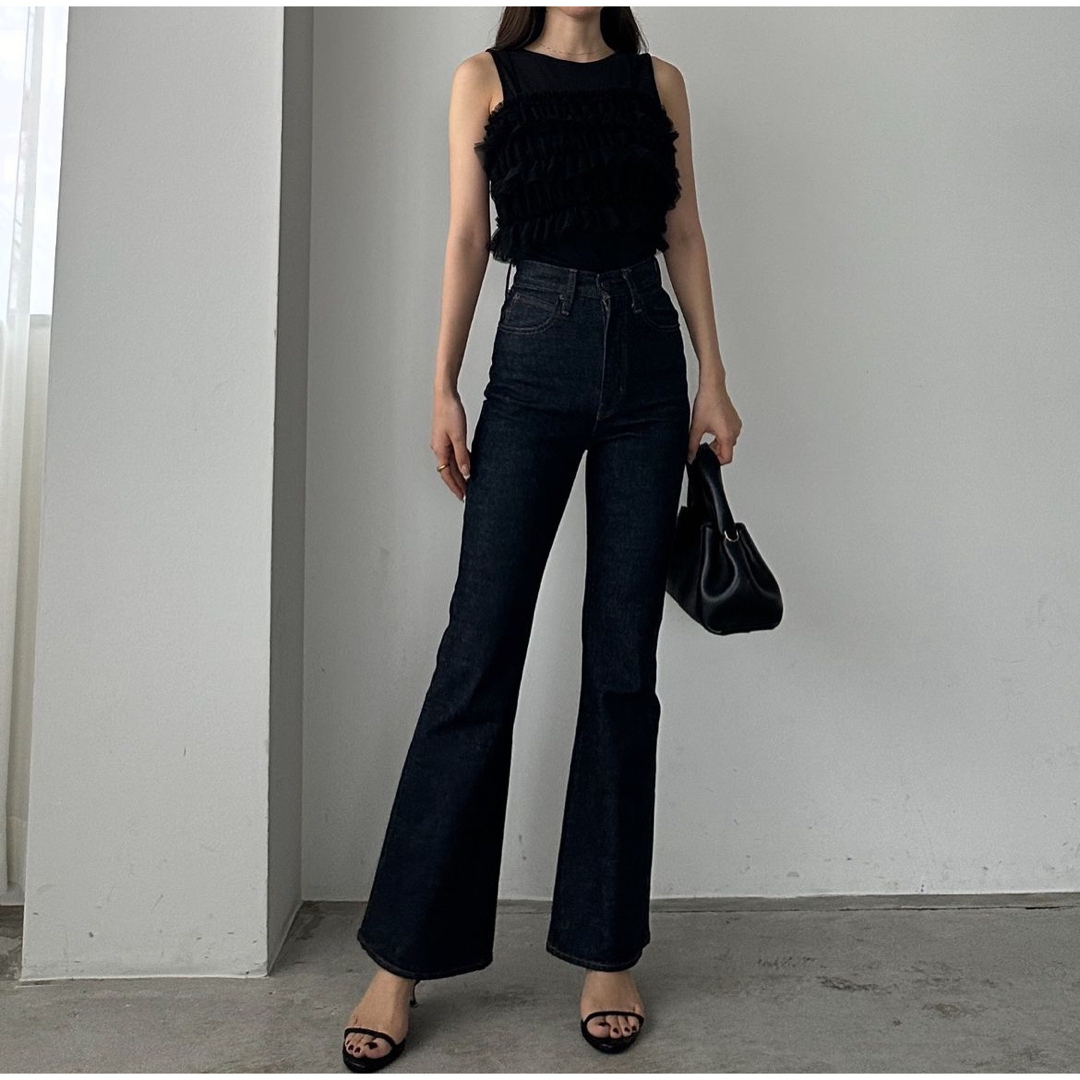 moussy - 新品 MOUSSY MVS FLARE フレアデニム 23インチ ワン moussy - 新品 MOUSSY MVS FLARE フレアデニム 23インチ ワン