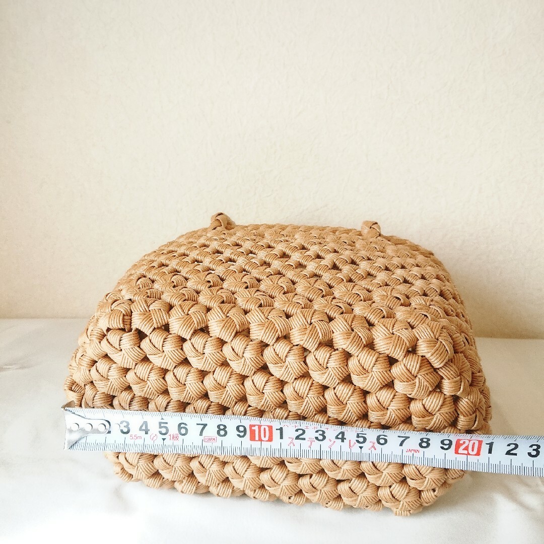314. 山葡萄かごバッグ風 クラフトバンド かごバッグ エコ 314. 山葡萄かごバッグ風 クラフトバンド かごバッグ エコ