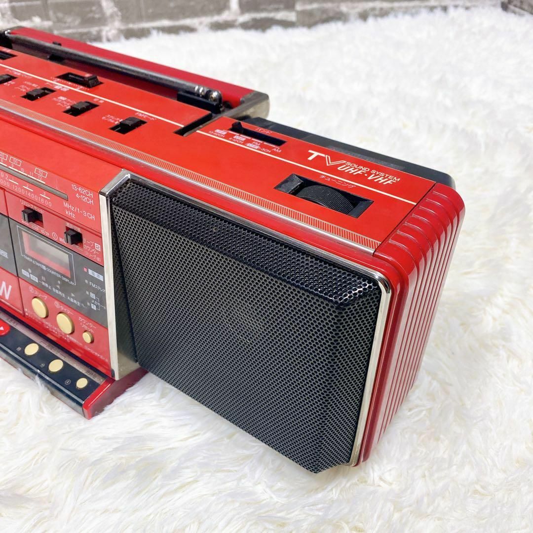 SHARP ラジカセ QT-Z6 TWINCAM Wテレオダブルカセットの通販 by SHARP ラジカセ QT-Z6 TWINCAM Wテレオダブルカセットの通販 by