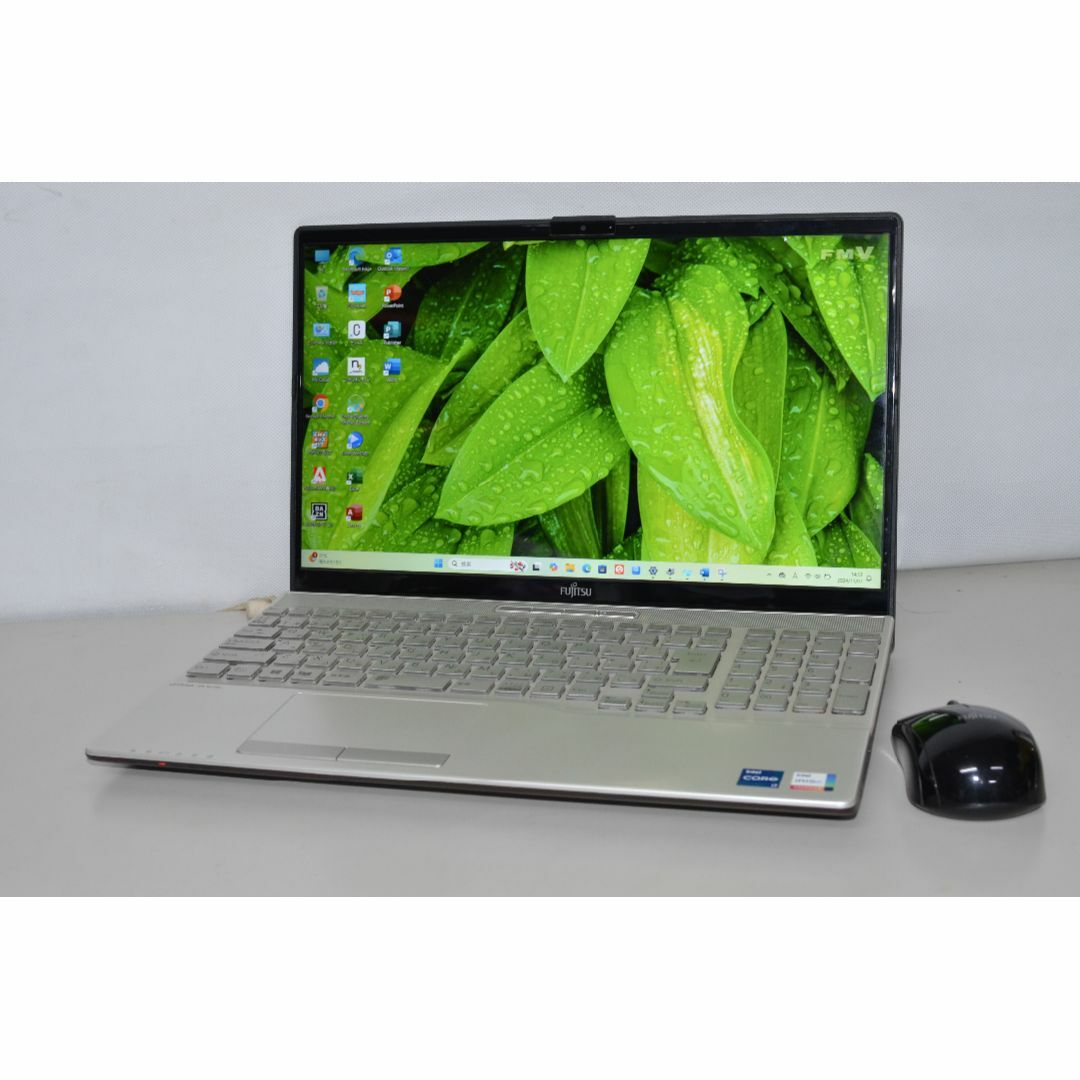 中古ノートパソコン 富士通 AH55/E3 Windows11+office