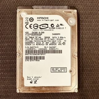 日立 - 04☆HITACHI 2.5HDD 500GB