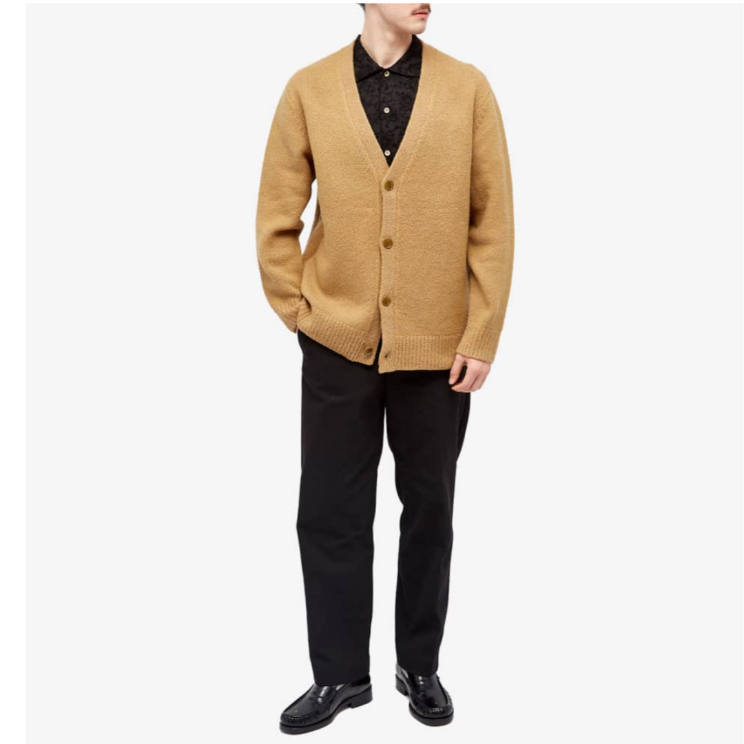 Acne Studios - 「Acne Studios」メンズ カーディガン 茶色 Acne Studios - 「Acne Studios」メンズ カーディガン 茶色