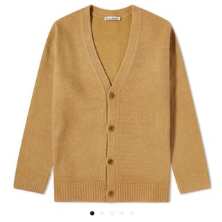 Acne Studios - 「Acne Studios」メンズ カーディガン 茶色 Acne Studios - 「Acne Studios」メンズ カーディガン 茶色