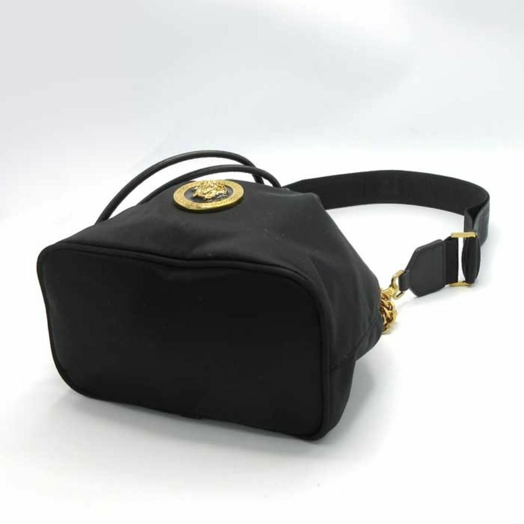 VERSACE - 【新品】ヴェルサーチェ 1002875 (ブラック) バッグ VERSACE - 【新品】ヴェルサーチェ 1002875 (ブラック) バッグ