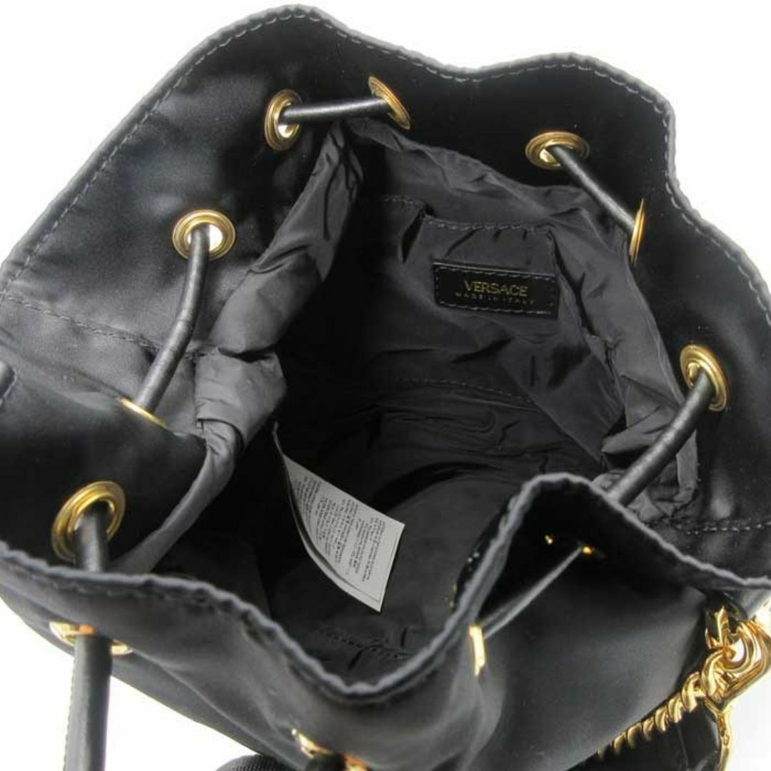 VERSACE - 【新品】ヴェルサーチェ 1002875 (ブラック) バッグ VERSACE - 【新品】ヴェルサーチェ 1002875 (ブラック) バッグ