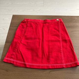 ミキハウス(mikihouse)のミキハウス新品同様スカート試着のみ美品120サイズmikihouse(スカート)
