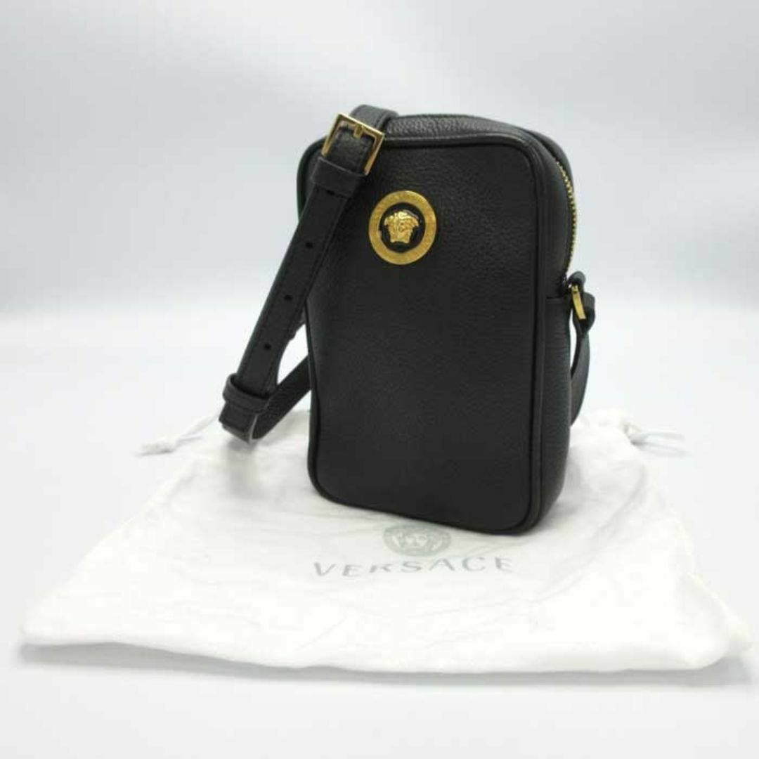 VERSACE - 【新品】ヴェルサーチェ 1008863 (ブラック) バッグ VERSACE - 【新品】ヴェルサーチェ 1008863 (ブラック) バッグ