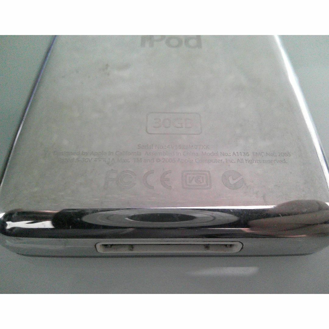 iPod classic - ☆動作品 iPod classic A1136 第5世代 30GB iPod classic - ☆動作品 iPod classic A1136 第5世代 30GB