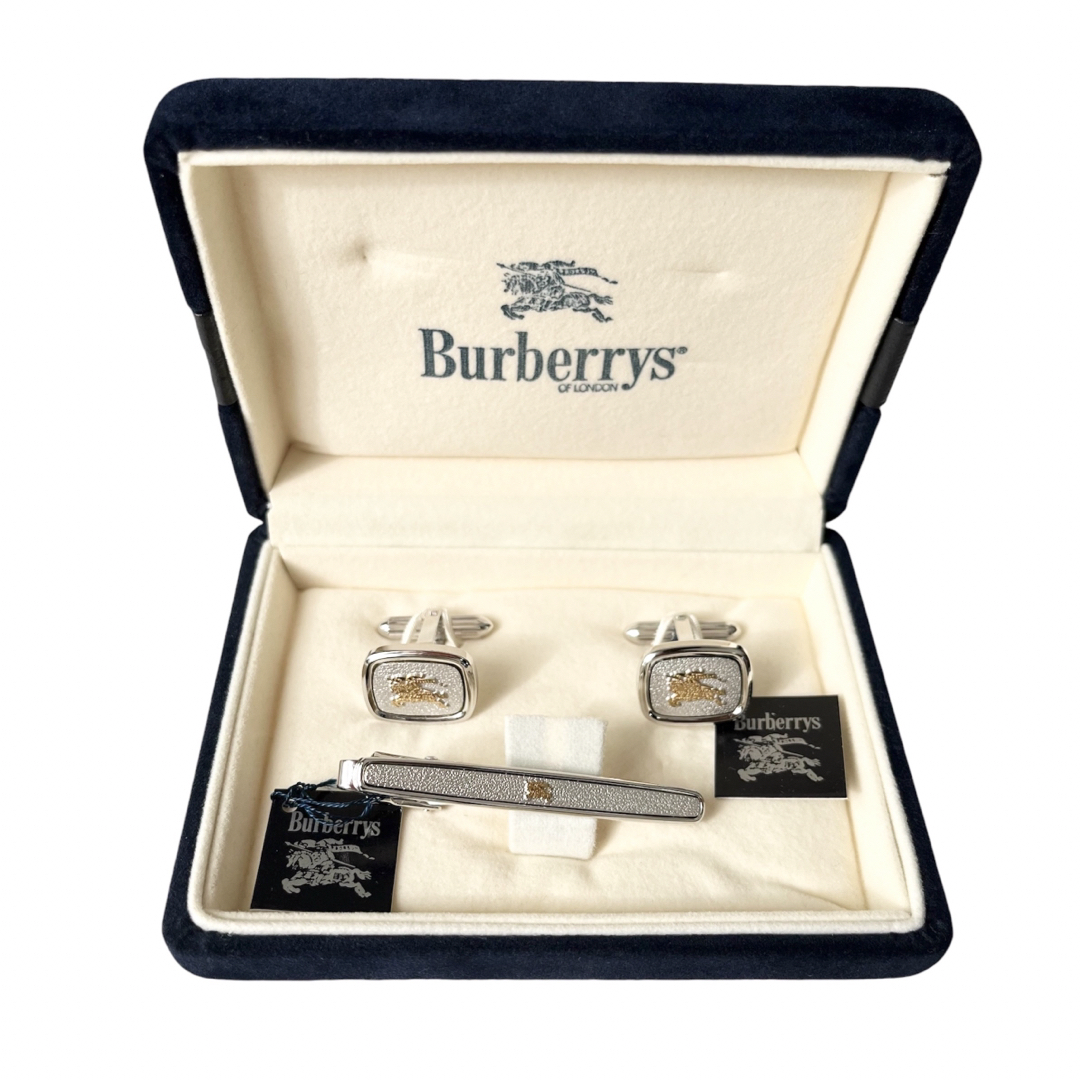 ○ Burberrys バーバリーズ タイピン カフス セット - カフリンクス ○ Burberrys バーバリーズ タイピン カフス セット - カフリンクス