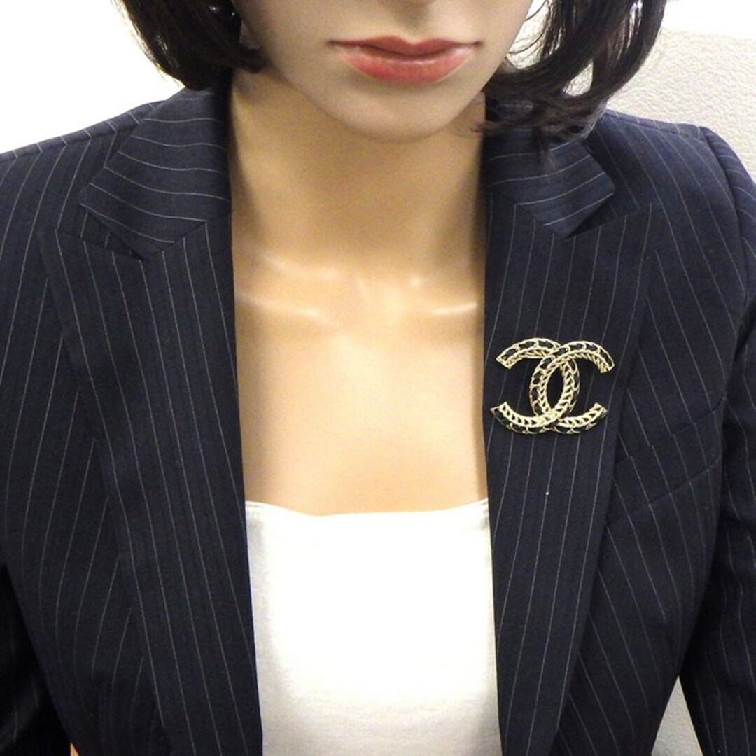 CHANEL - シャネル CHANEL ブローチ ココマーク 2023年製 GP CHANEL - シャネル CHANEL ブローチ ココマーク 2023年製 GP