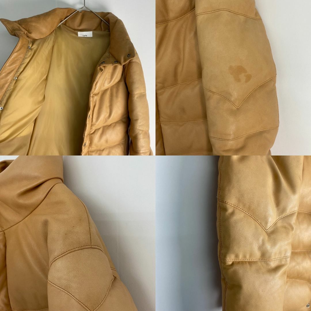 美品 寒けれ Lui's ルイス ビッグシルエット ダウンジャケット 美品 寒けれ Lui's ルイス ビッグシルエット ダウンジャケット