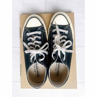 チャックテイラー(CHUCK TAYLOR)のコンバース　チャックテイラー　黒　24cm(スニーカー)