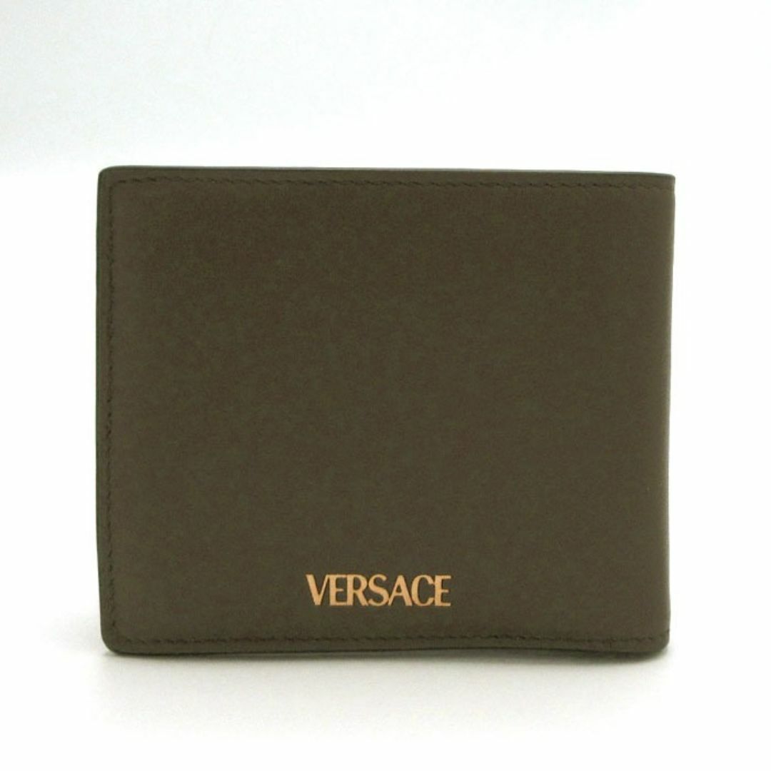 VERSACE - 【新品】ヴェルサーチェ 1006117 (カーキ) 財布 二 VERSACE - 【新品】ヴェルサーチェ 1006117 (カーキ) 財布 二