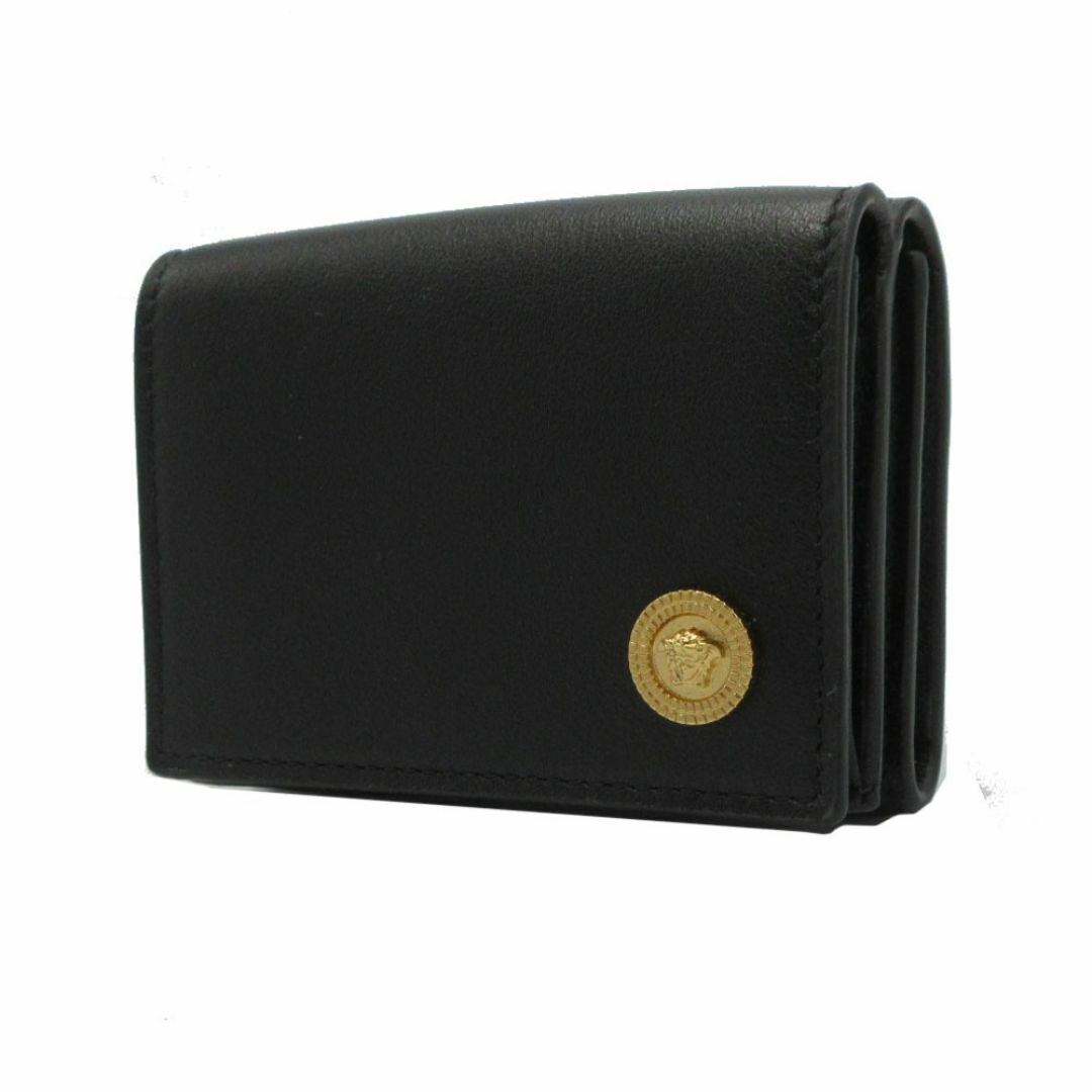 VERSACE - 【新品】ヴェルサーチェ 1011456 (ブラック) 財布 三 VERSACE - 【新品】ヴェルサーチェ 1011456 (ブラック) 財布 三