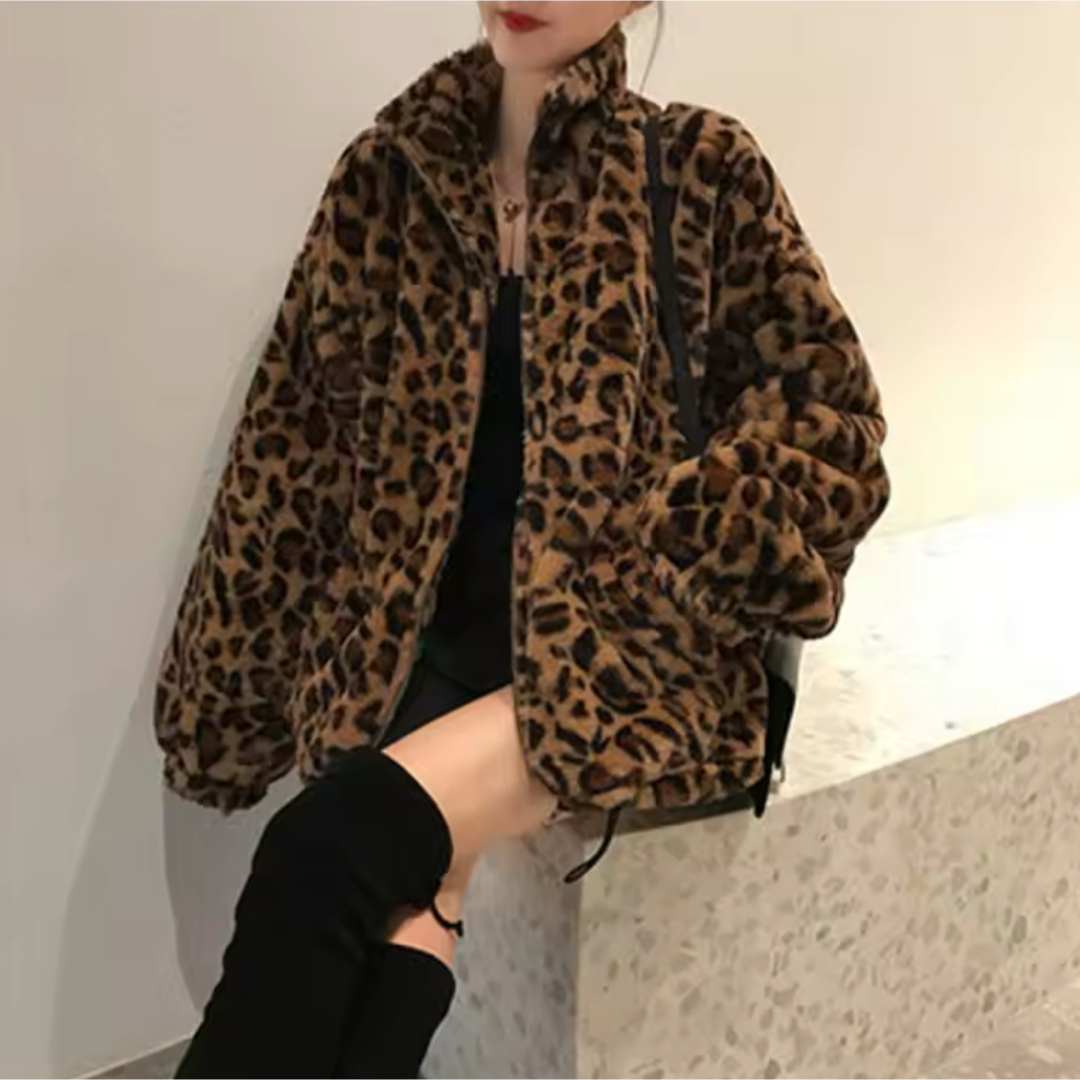 ファーコート レオパード アウターの通販 by raaaaaa's shop|ラクマ ファーコート レオパード アウターの通販 by raaaaaa's shop|ラクマ