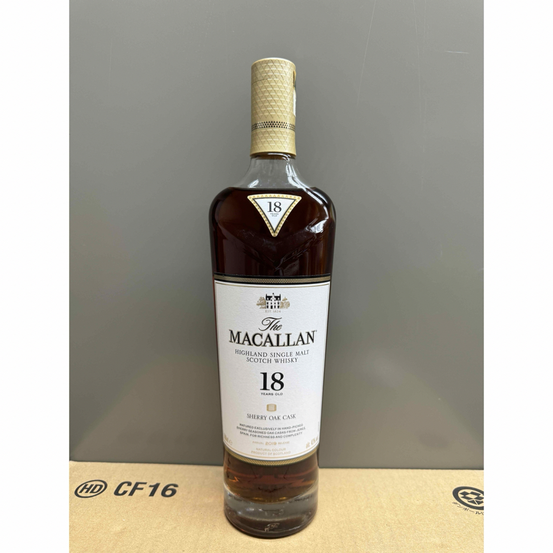 未開栓ザ・マッカラン 18年2019シェリーオークウイスキー700ml 未開栓ザ・マッカラン 18年2019シェリーオークウイスキー700ml