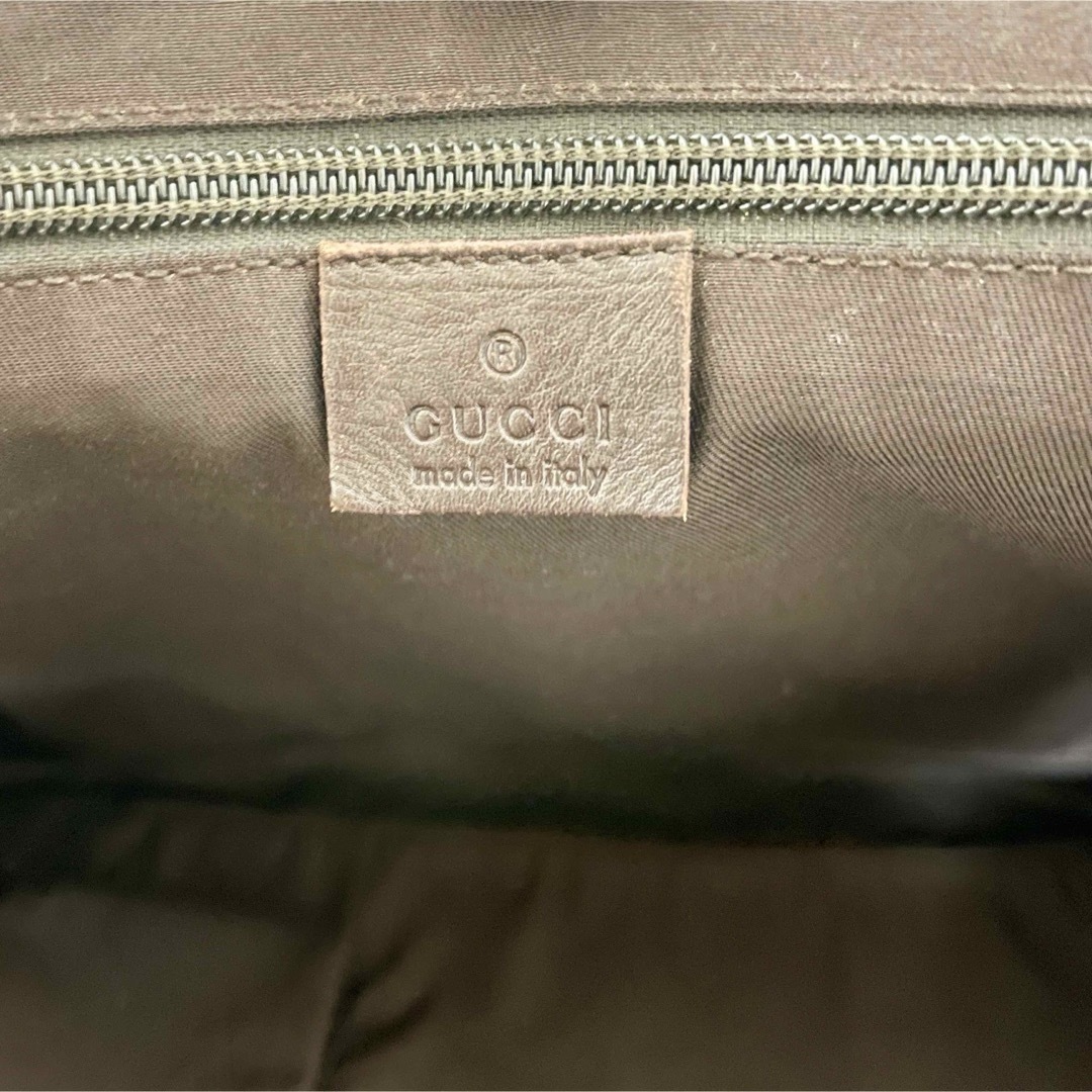 GUCCI(グッチ)のGUCCI メッセンジャーバッグ ショルダーバッグ  GGキャンバス 斜め掛け メンズのバッグ(メッセンジャーバッグ)の商品写真