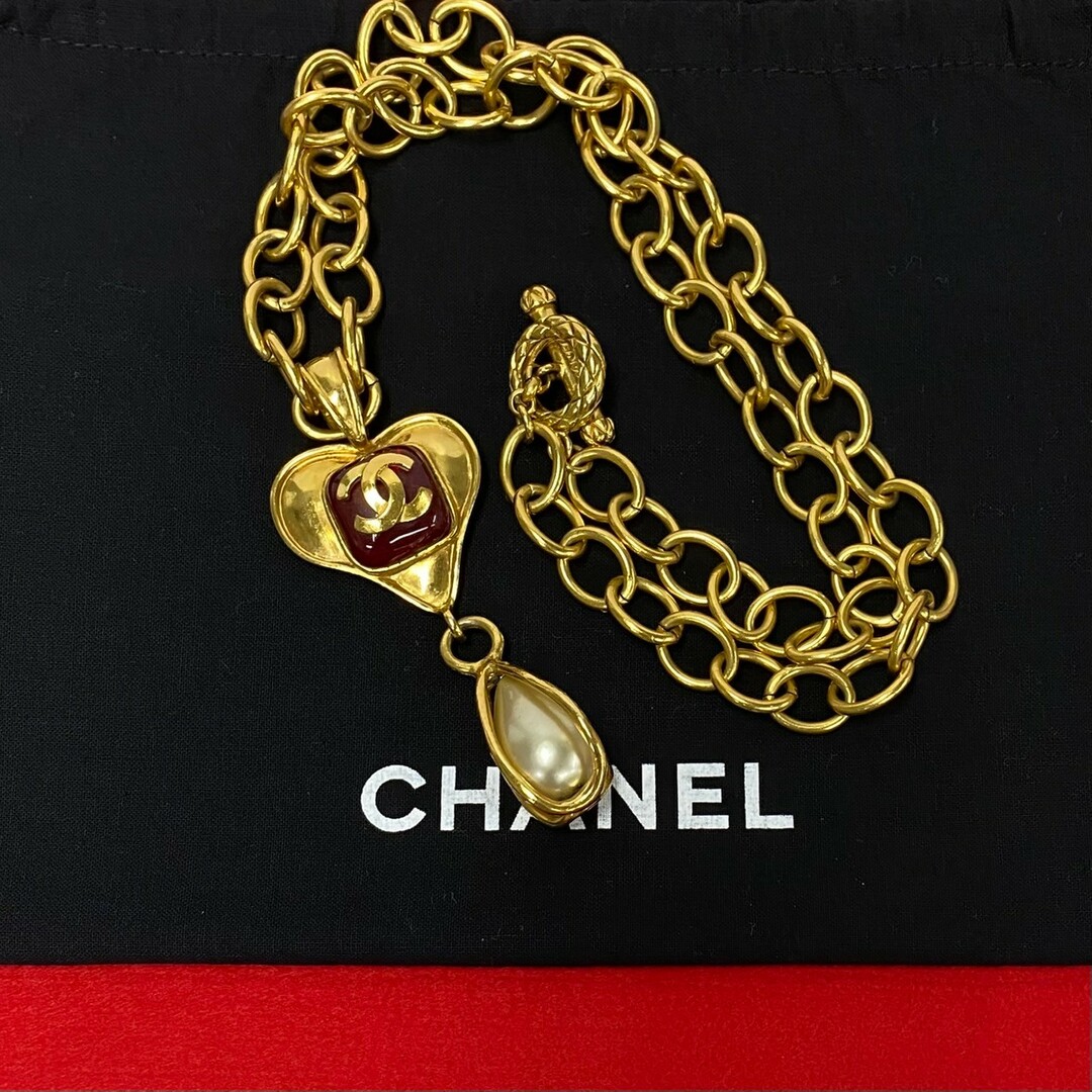 CHANEL - 極 美品 CHANEL シャネル ヴィンテージ 95P 刻印 CHANEL - 極 美品 CHANEL シャネル ヴィンテージ 95P 刻印
