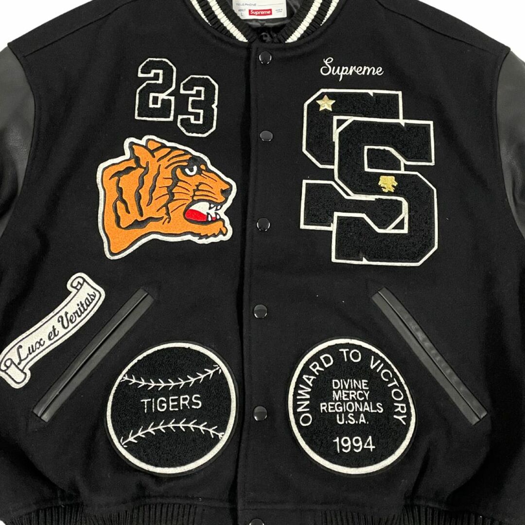 Supreme - SUPREME シュプリーム 23AW Tiger Varsity Jacket Supreme - SUPREME シュプリーム 23AW Tiger Varsity Jacket