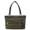 LOUIS VUITTON ルイ ヴィトン モノグラムミニ ルシーユPM トートバッグ ショルダーバッグ キャンバス TSTカーキ グリーン M92682