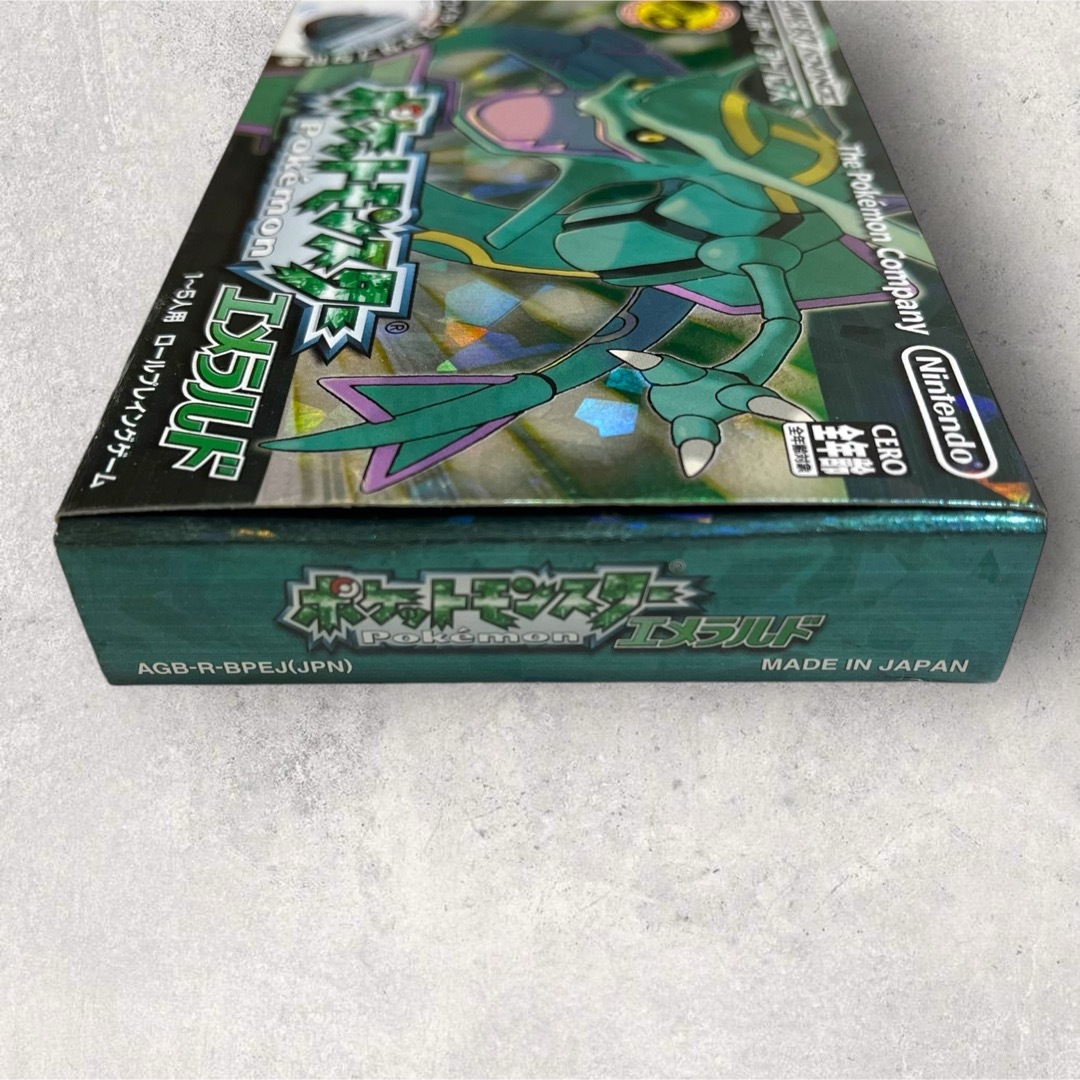 完備品 GBA ポケットモンスター エメラルド ソフト ワイヤレス 完備品 GBA ポケットモンスター エメラルド ソフト ワイヤレス