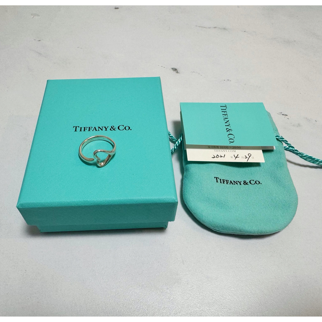 TIFFANY&Co. ティファニー ハートリング 指輪 シルバー925 TIFFANY&Co. ティファニー ハートリング 指輪 シルバー925