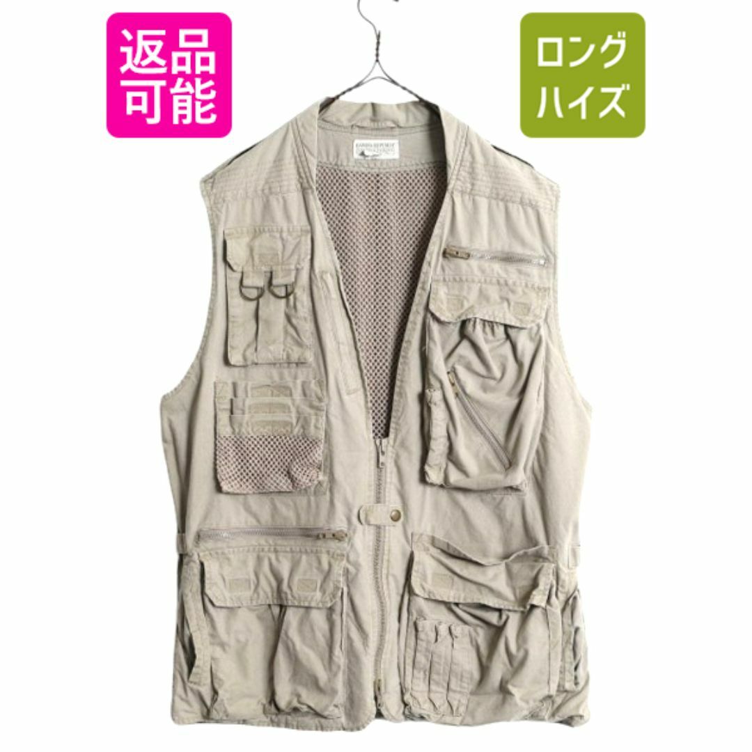80s バナナリパブリック サファリ ベスト メンズ L 80s バナナリパブリック サファリ ベスト メンズ L