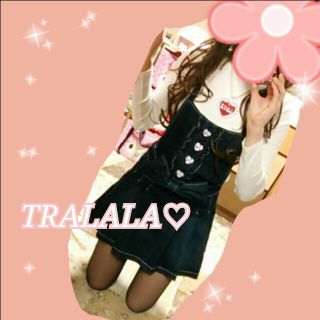 トゥララ(TRALALA)のTRALALA♡ジャンスカ(ミニワンピース)