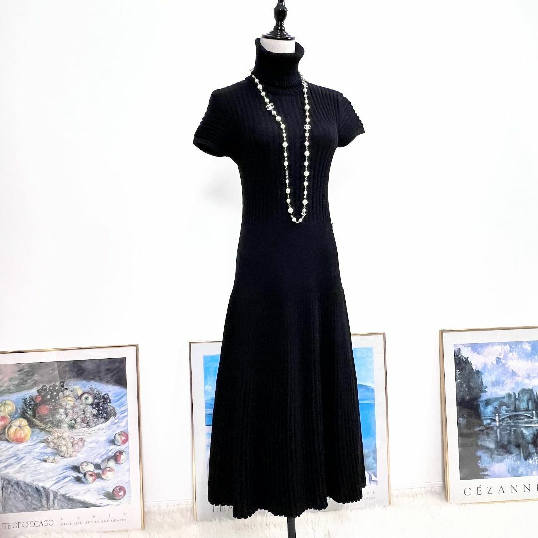 CHANEL - ☆CHANEL☆極美品☆プリーツ☆ウール☆ロング CHANEL - ☆CHANEL☆極美品☆プリーツ☆ウール☆ロング