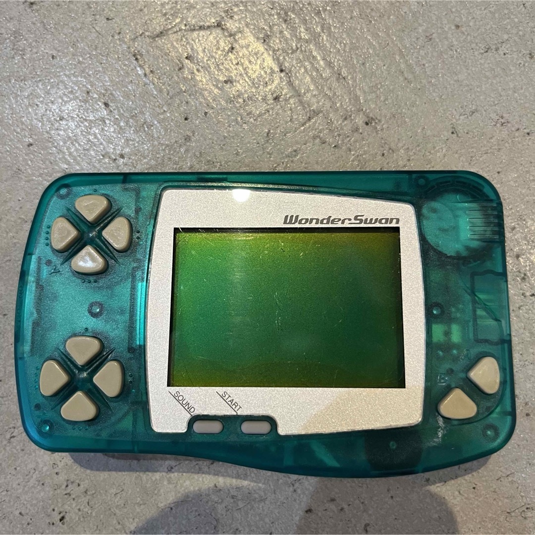 BANDAI - ワンダースワン WonderSwan スケルトン グリーン BANDAI - ワンダースワン WonderSwan スケルトン グリーン