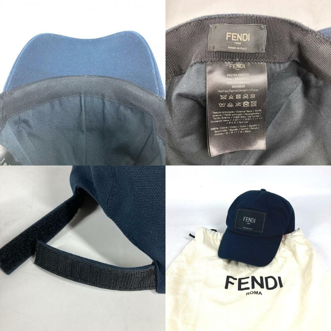 FENDI - フェンディ FENDI ロゴ FXQ768 帽子 キャップ帽 ベースボール  