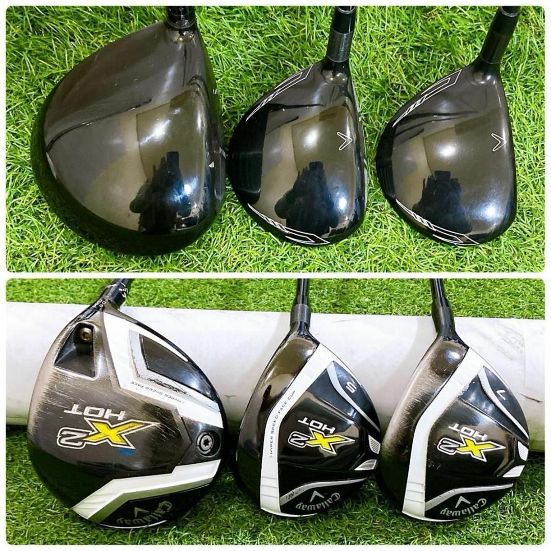 Callaway X2HOT キャロウェイ メンズゴルフセット 11本 初心者 Callaway X2HOT キャロウェイ メンズゴルフセット 11本 初心者