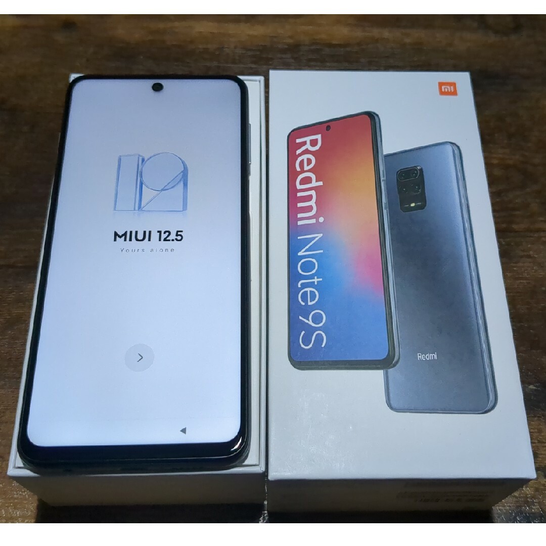 Xiaomi REDMI NOTE 9S 128GB グレイシャーホワイト Xiaomi REDMI NOTE 9S 128GB グレイシャーホワイト