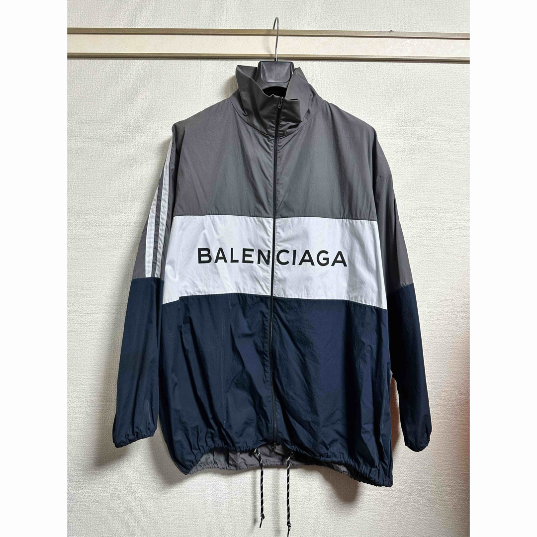 BALENCIAGA - BALENCIAGA バレンシアガ NYLON TRACK JACKET 38の BALENCIAGA - BALENCIAGA バレンシアガ NYLON TRACK JACKET 38の