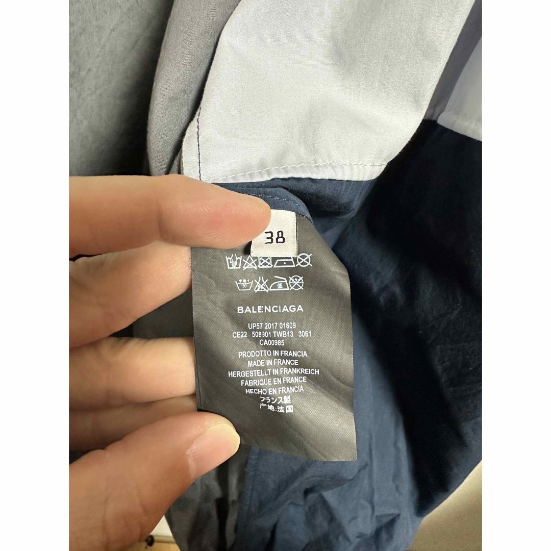 BALENCIAGA - BALENCIAGA バレンシアガ NYLON TRACK JACKET 38の BALENCIAGA - BALENCIAGA バレンシアガ NYLON TRACK JACKET 38の