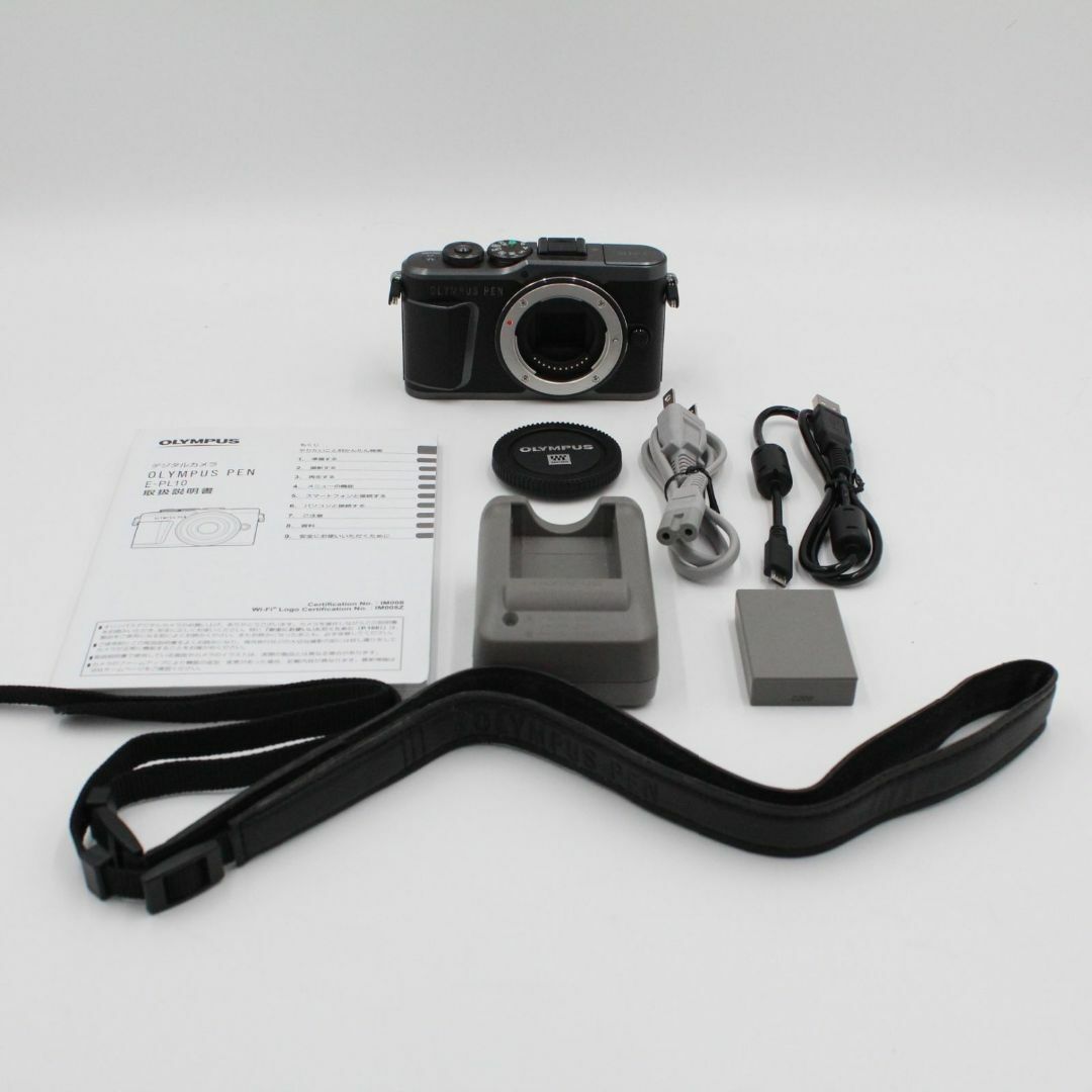 OLYMPUS - ☆新品級☆ オリンパス PEN E-PL10 ボディ ブラックの OLYMPUS - ☆新品級☆ オリンパス PEN E-PL10 ボディ ブラックの